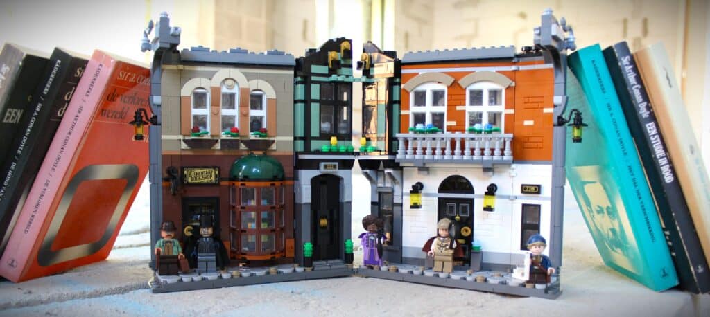 lego icons 10351 sherlock holms book nook 12