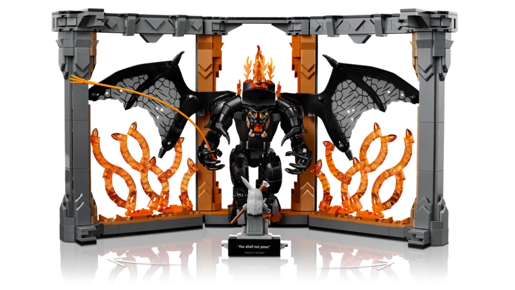 lego icons 10367 the lord of the rings balrog book nook (11)