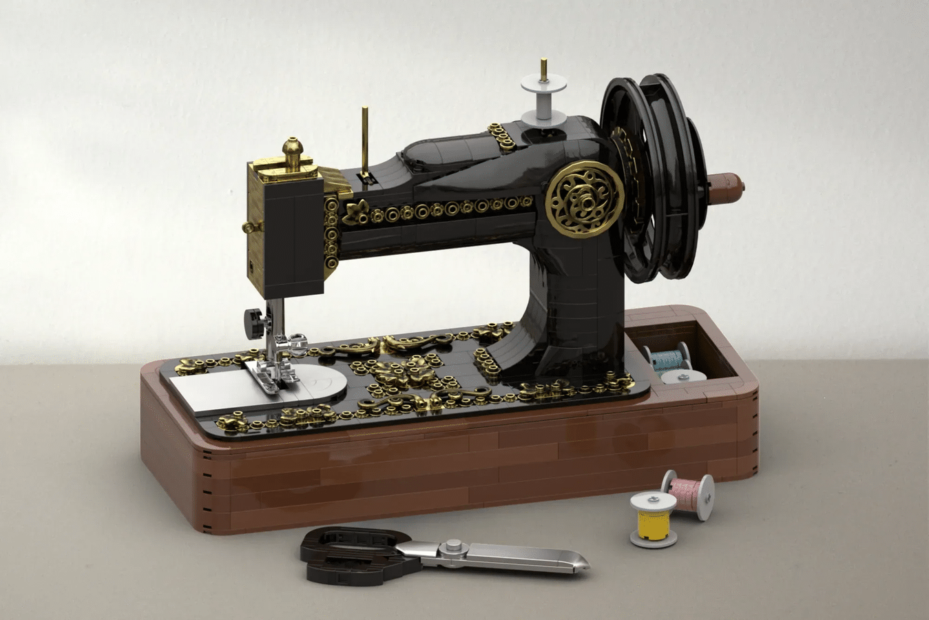 Deze LEGO Ideas Vintage Sewing machine wordt een toekomstige set