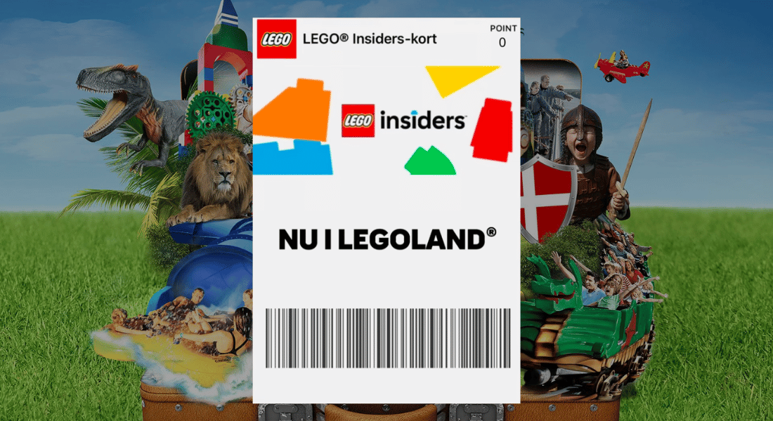 Spaar nu ook LEGO Insiders-punten bij LEGOLAND Billund