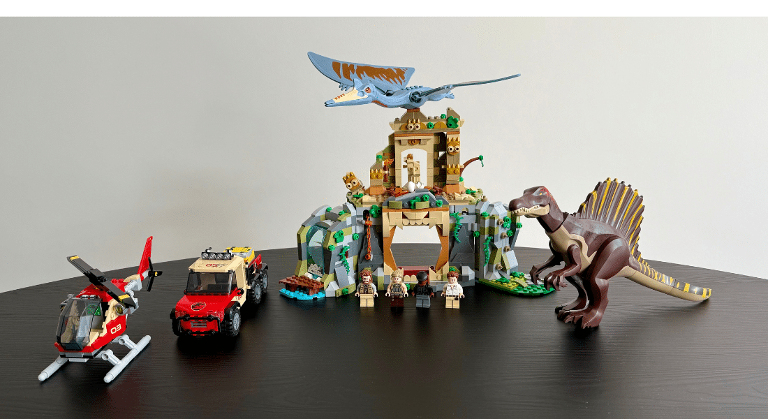 [Review] Zo spannend is de LEGO Jurassic World 76976 Spinosaurus and Quetzalcoatlus Air Mission