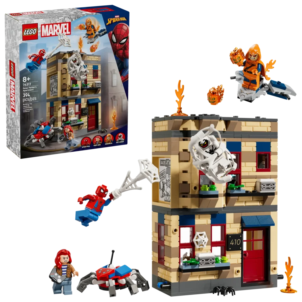 lego marvel 76317 peter parker’s apartment (7)