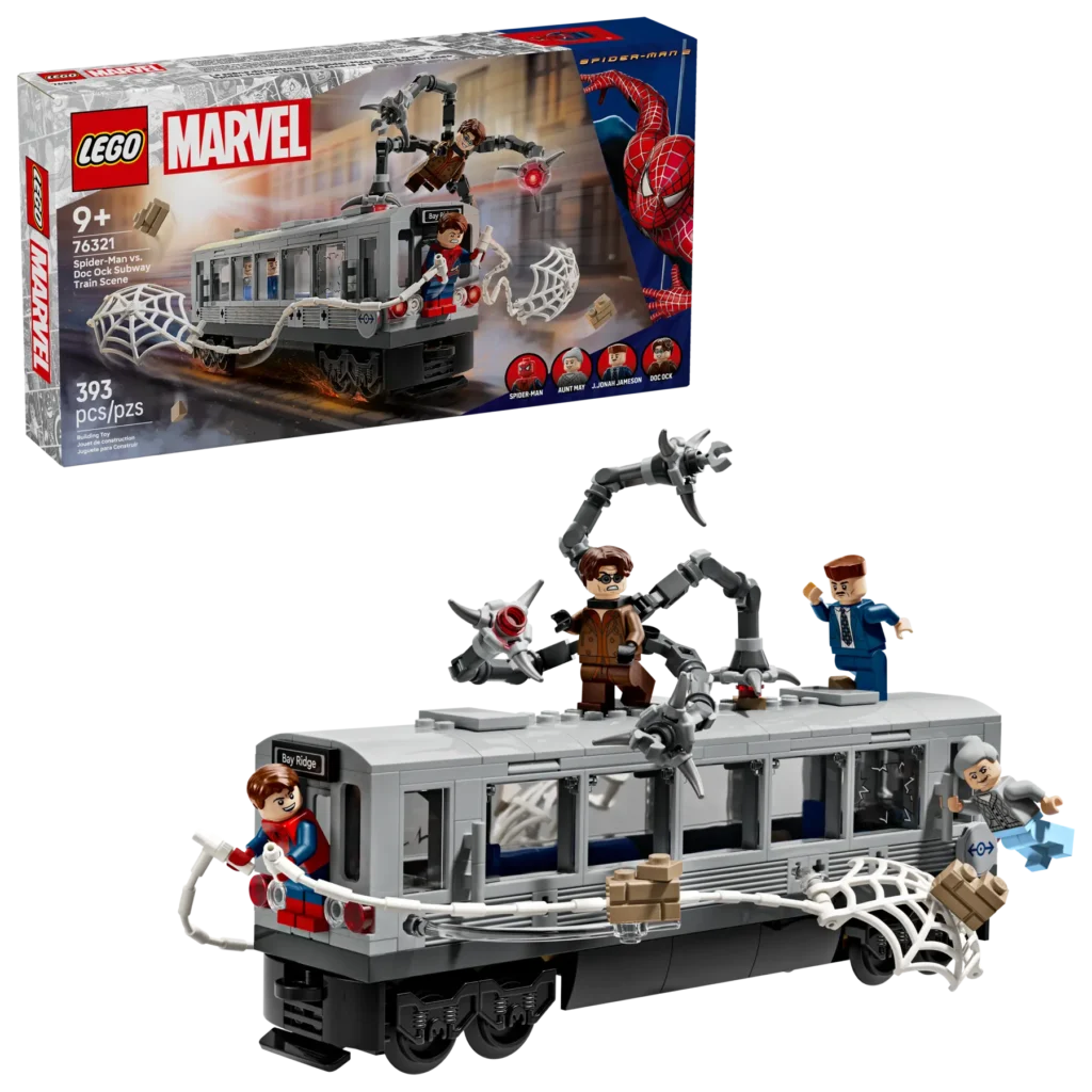 lego marvel 76321 spider man vs. doc ock subway train scene (1)