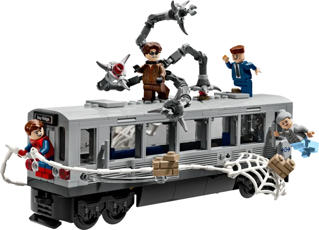 lego marvel 76321 spider man vs. doc ock subway train scene (2)