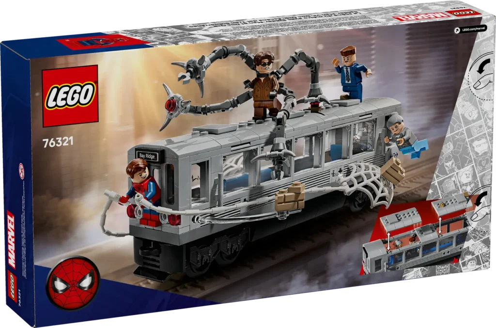 lego marvel 76321 spider man vs. doc ock subway train scene (5)