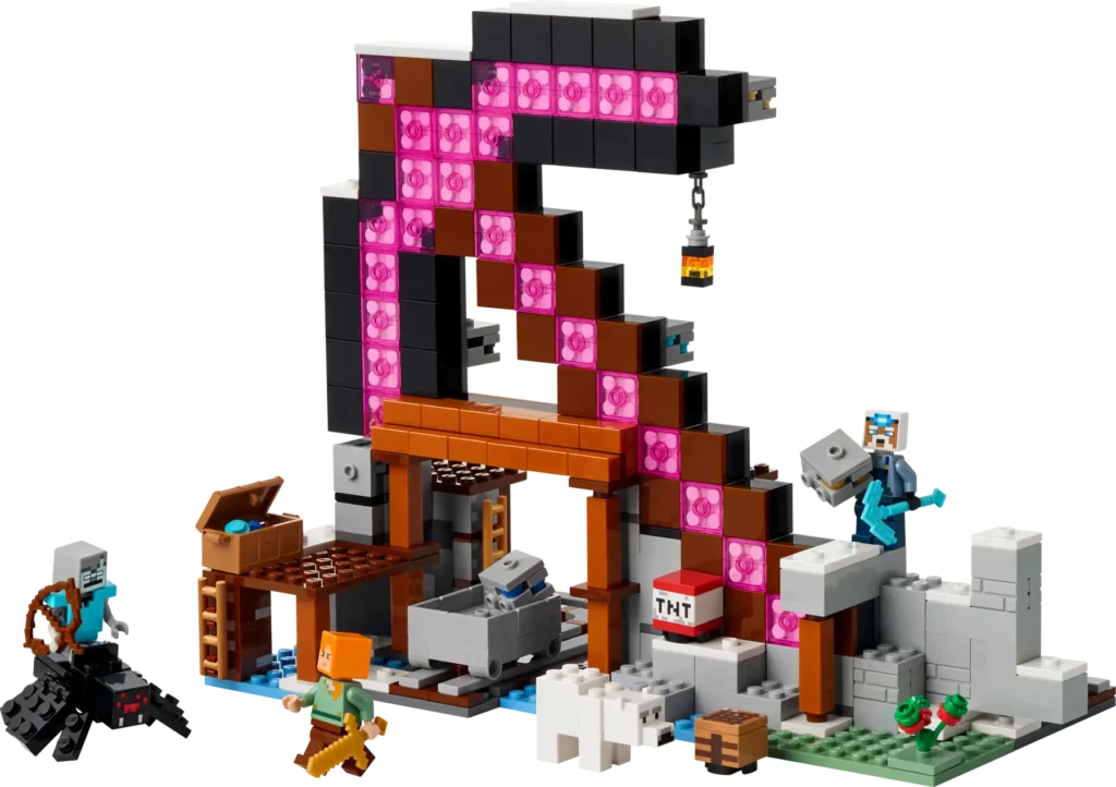 lego minecraft 21277 the pickaxe mine (5)