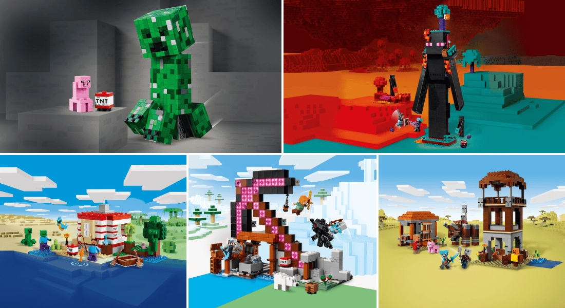 Deze LEGO Minecraft zomer 2025 sets zijn vanaf 1 juni verkrijgbaar