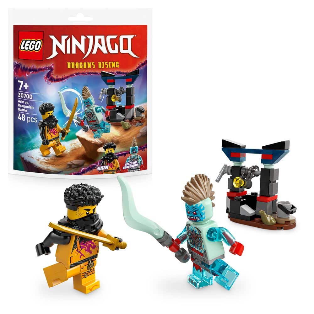 lego ninjago 30700 arin vs. dragonian
