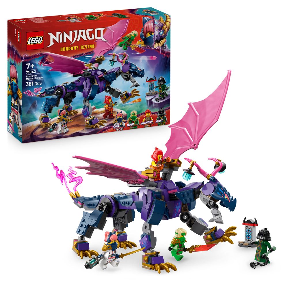 lego ninjago 71842 rontu the master dragon