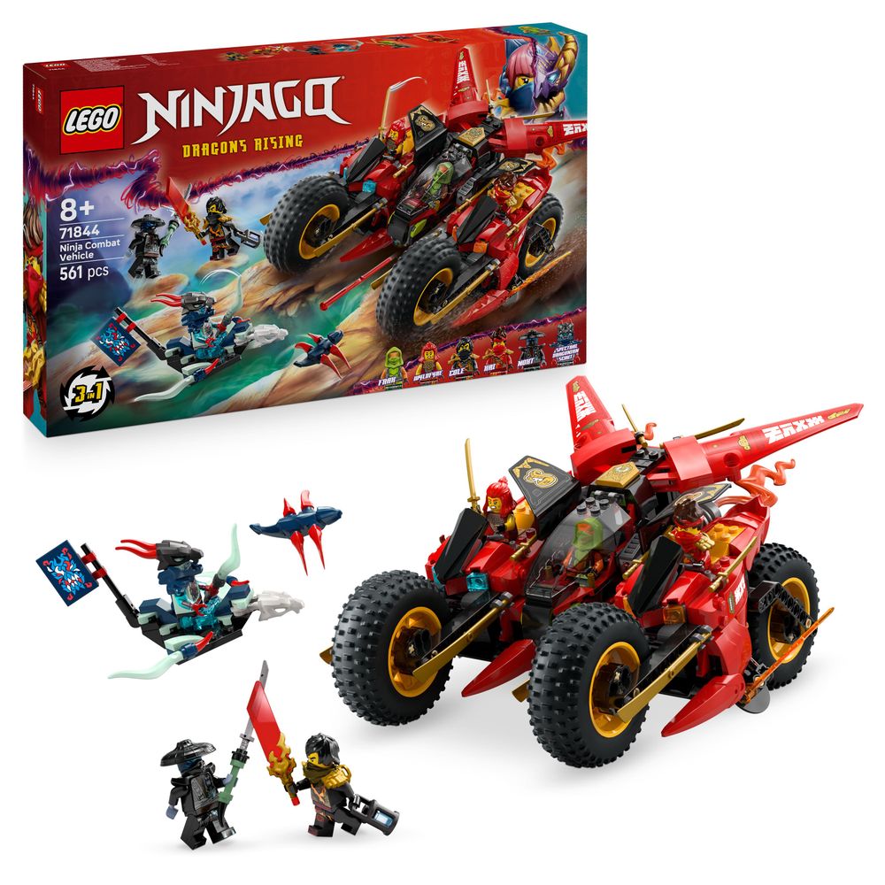 lego ninjago 71844 ninja combat vehicle
