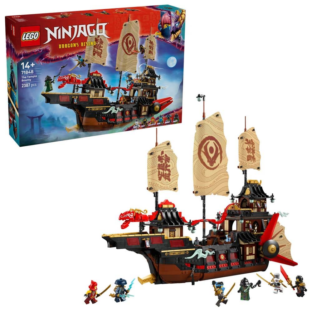 lego ninjago 71848 the temple bounty
