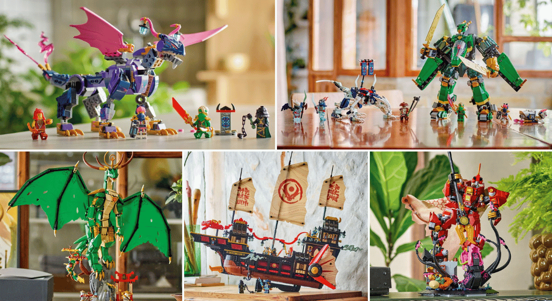 LEGO Ninjago Zomer 2025 sets onthuld