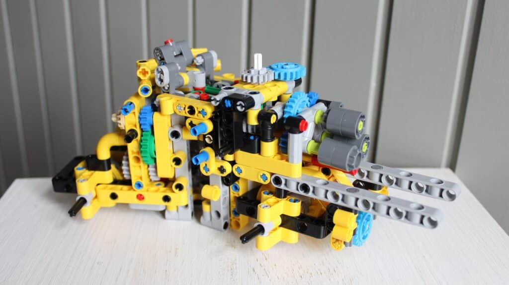 lego technic 44209 volvo l120 electric wheel loader 07