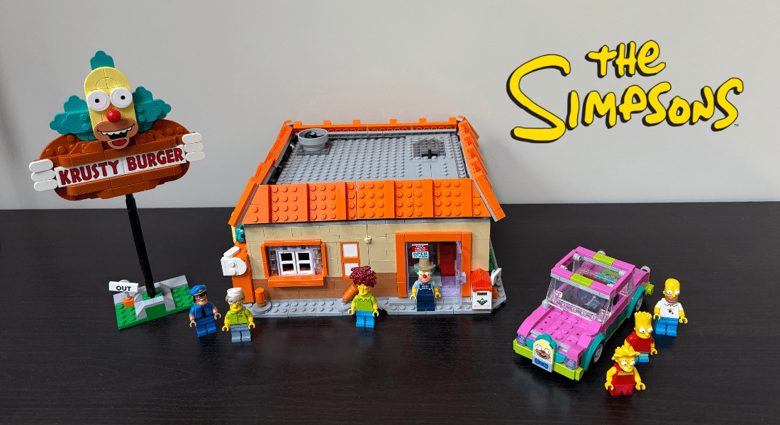 [Review] Is LEGO Icons 10352 Krusty Burger Springfield’s vetste set?