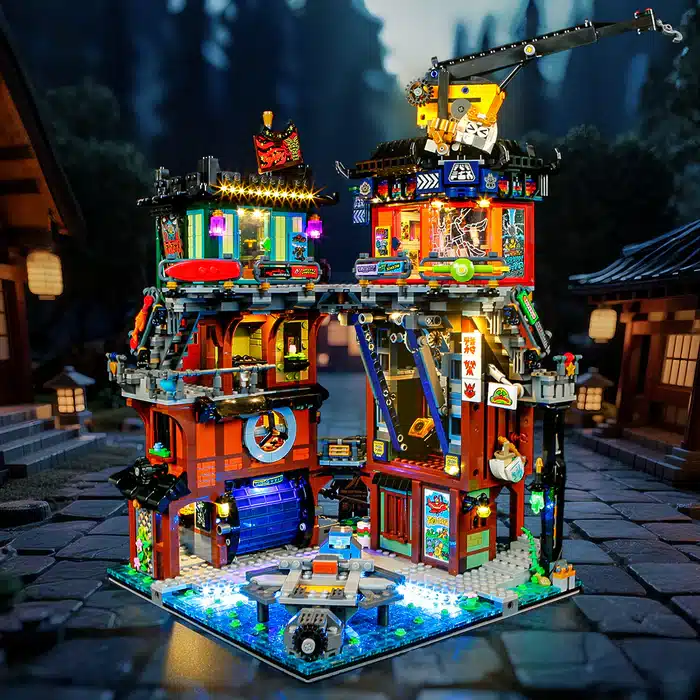 lightailing ninjago city workshops
