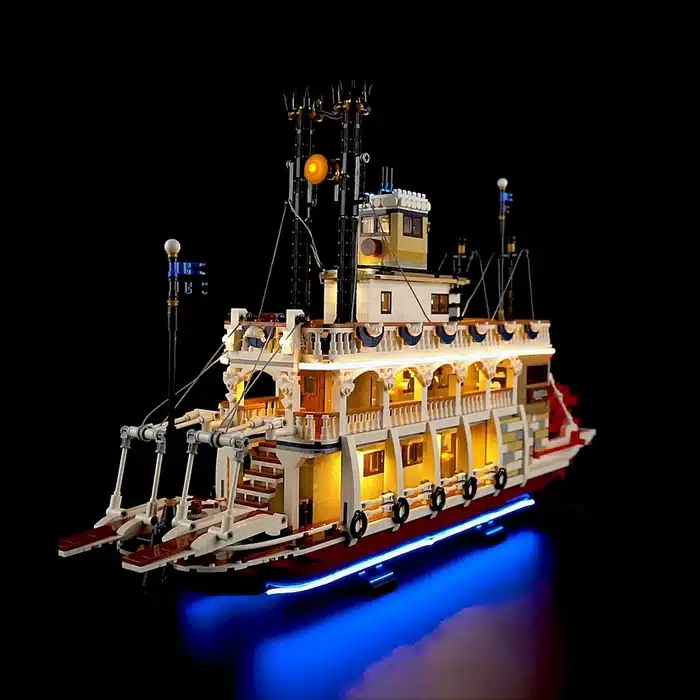 lightailing river steamboat