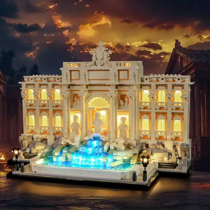 lightailing trevi fountain