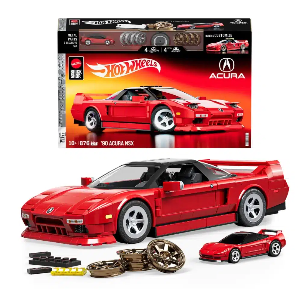 mattel brick shop hot wheels '90 acura nsx (1)