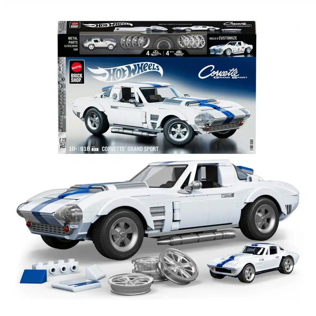 mattel brick shop hot wheels corvette grand sport (1)