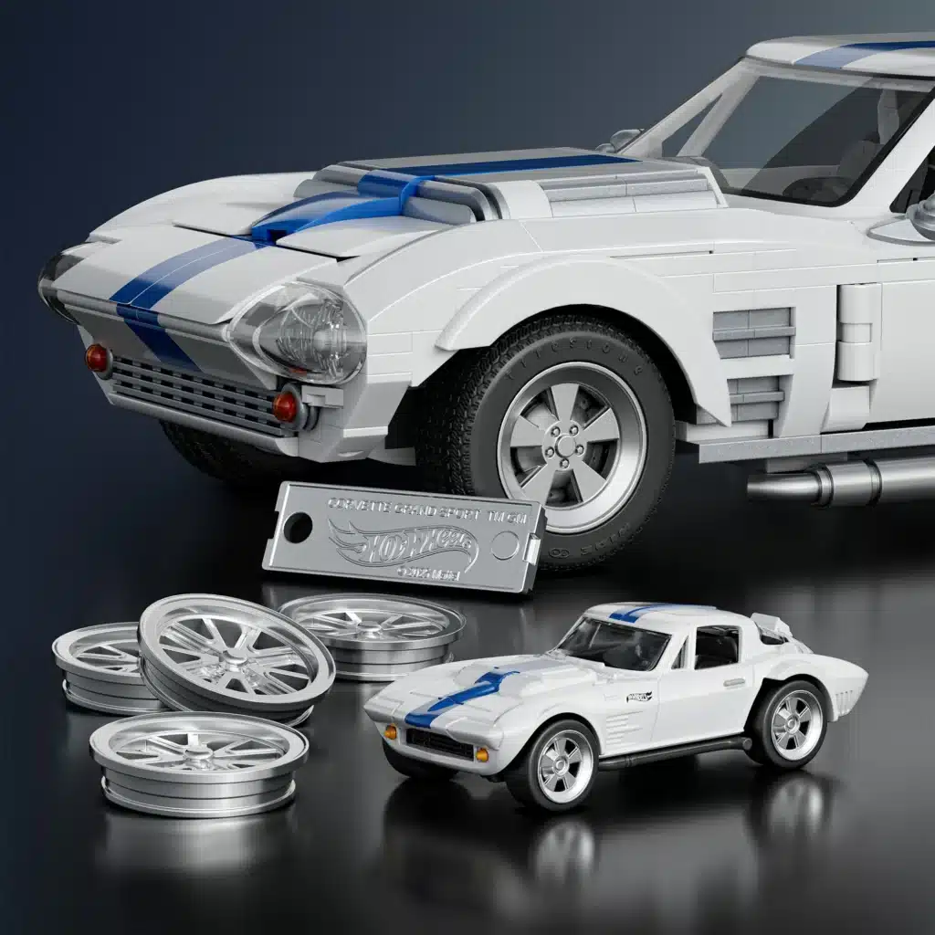 mattel brick shop hot wheels corvette grand sport (2)
