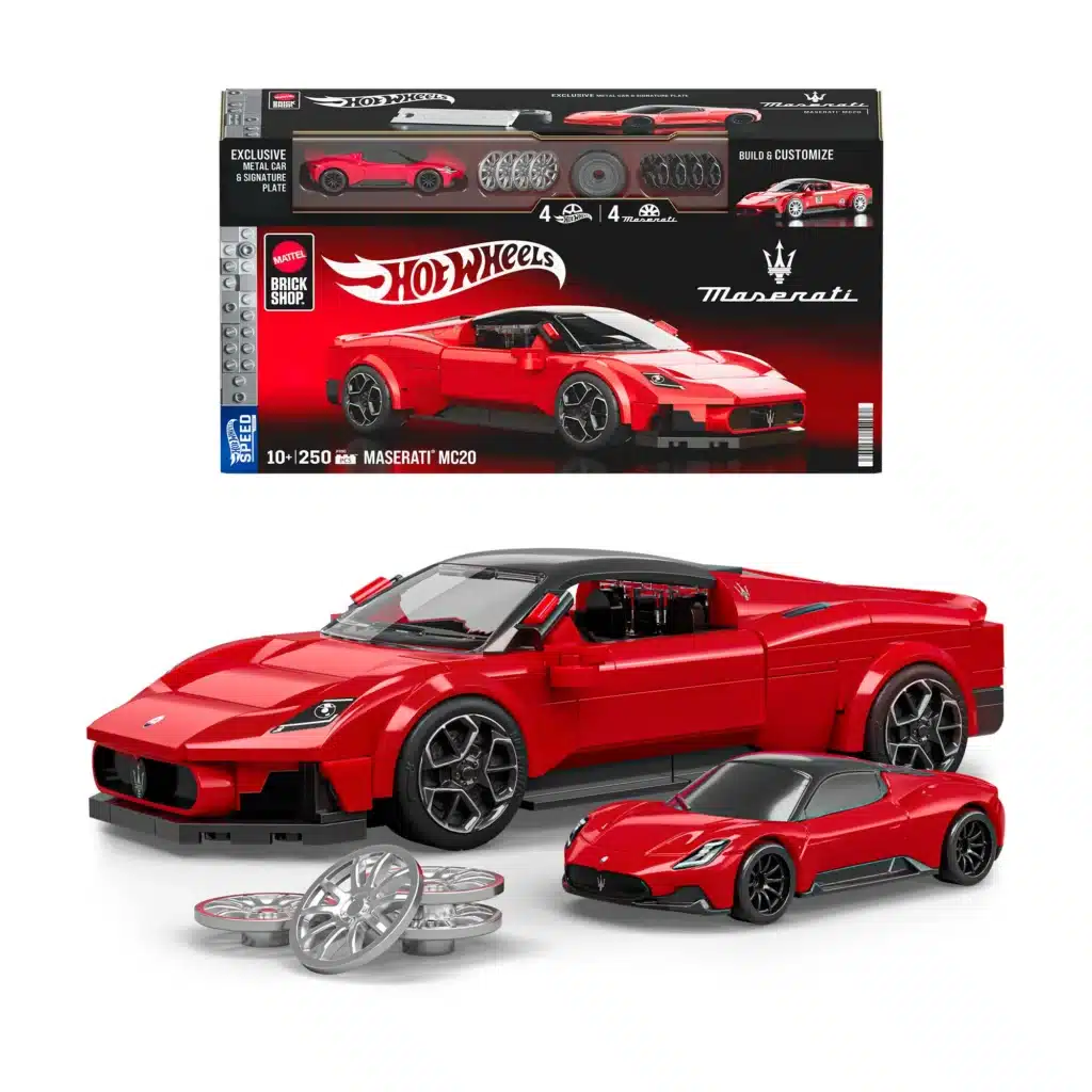 mattel brick shop hot wheels maserati mc20 (1)