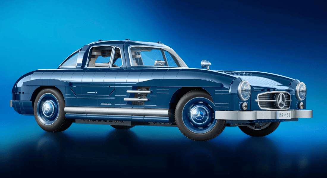 Mattel Brick Shop Mercedes-Benz 300 SL is weer verkrijgbaar dankzij nieuwe voorraad