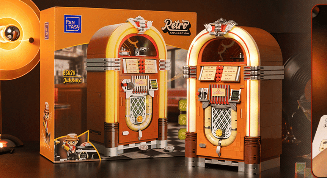 Bouw jouw eigen retro soundtrack met de nieuwe Pantasy 85020 Jukebox