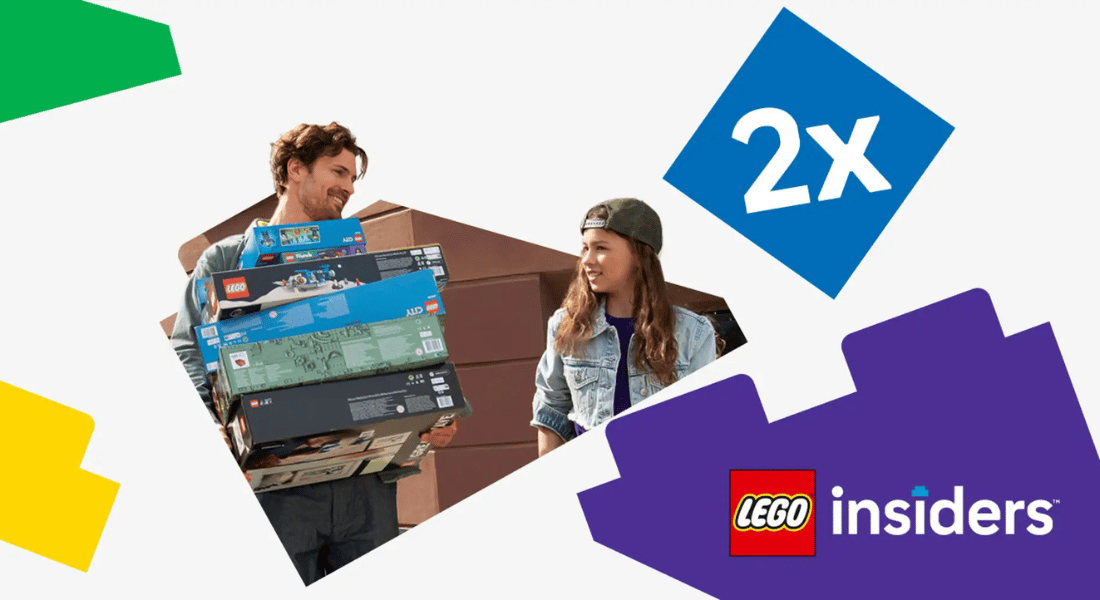 Verdien 2x LEGO Insiders-punten op geselecteerde sets via LEGO