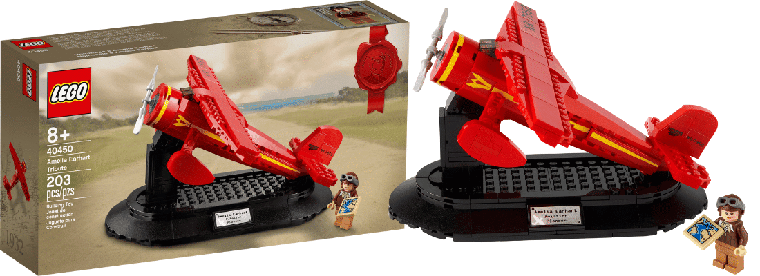 lego 40450 amelia earhart tribute
