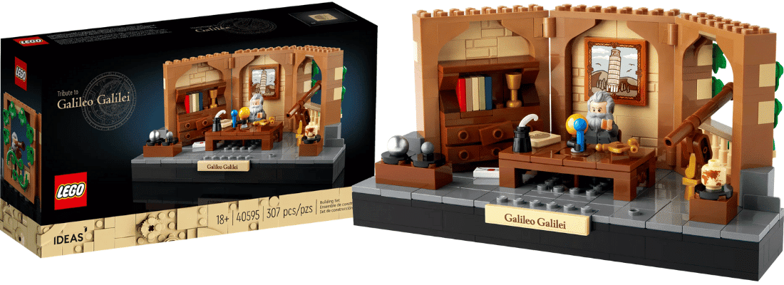 lego 40595 tribute to galileo galilei