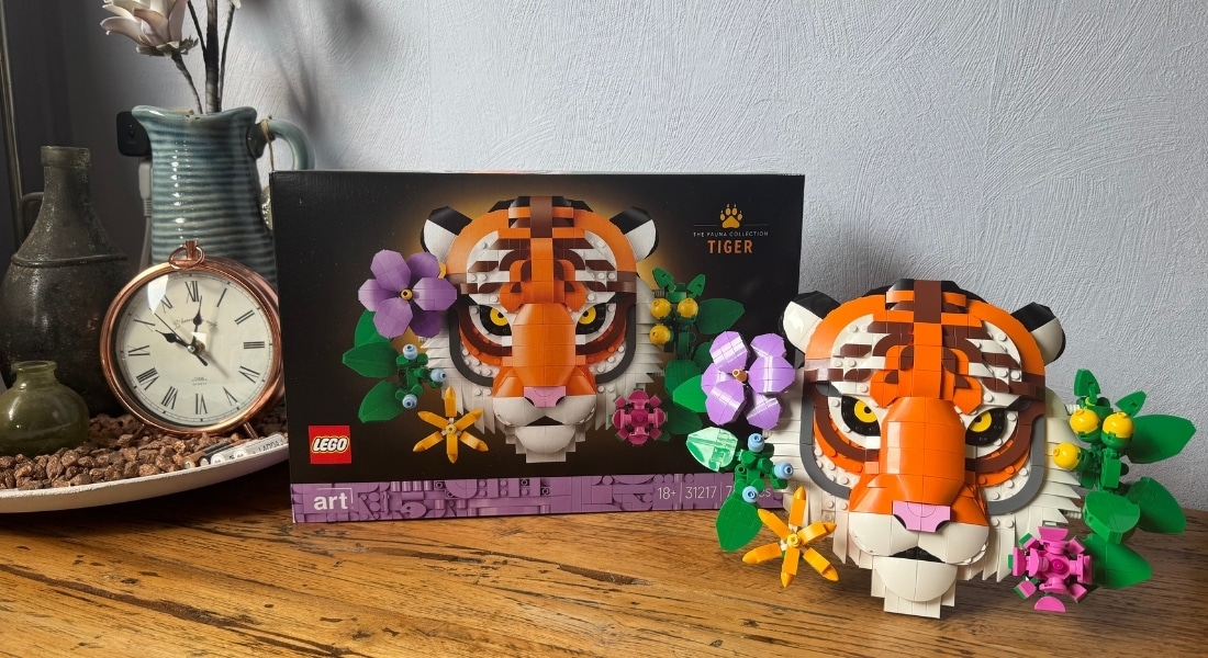 [Review] LEGO Art The Fauna Collection 31217 Tiger – om te brullen?