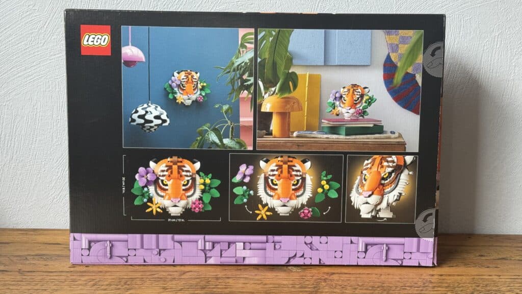 lego art the fauna collection 31217 tiger11