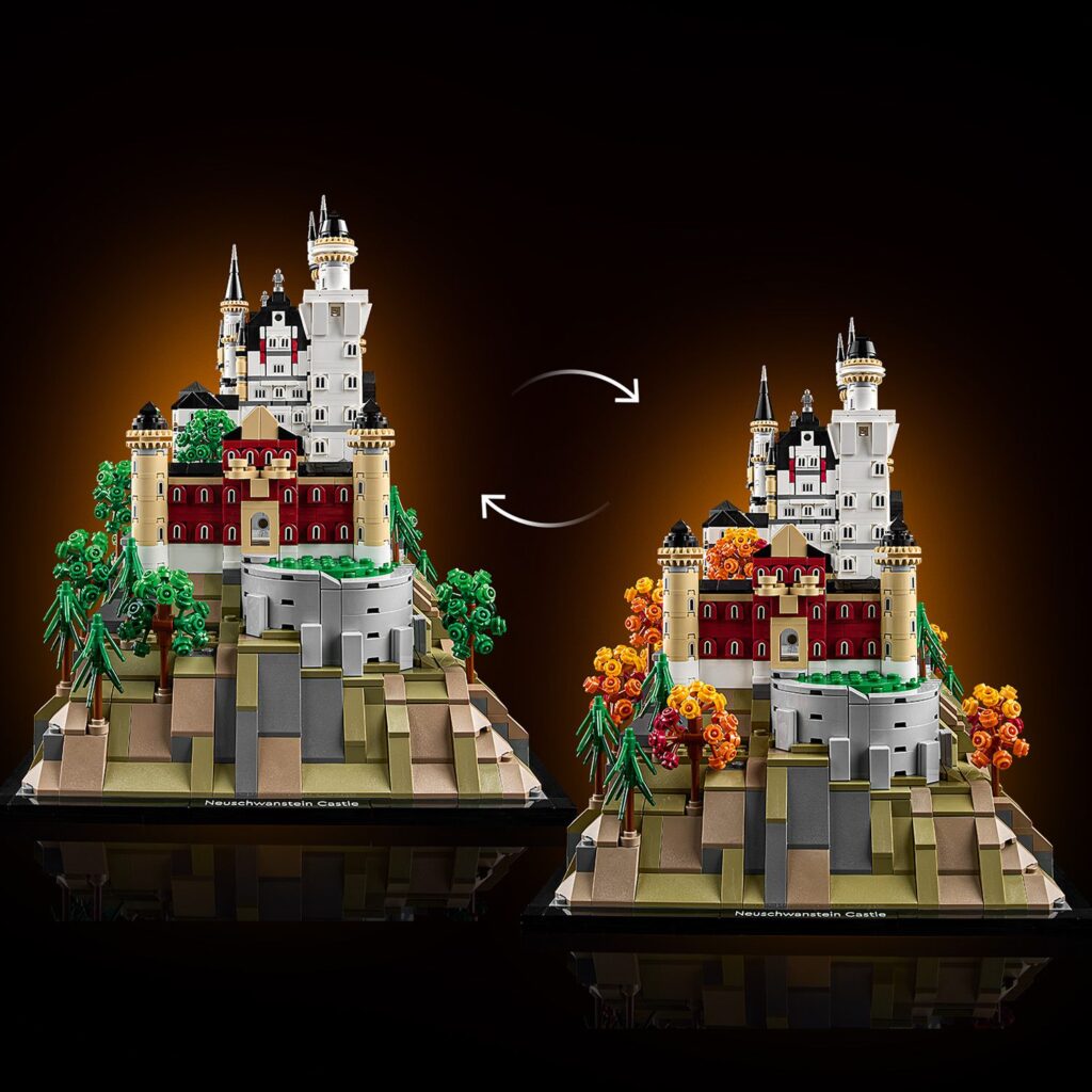 lego architecture 21063 neuschwanstein castle (9)
