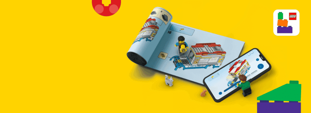 lego builder app voor het registreren