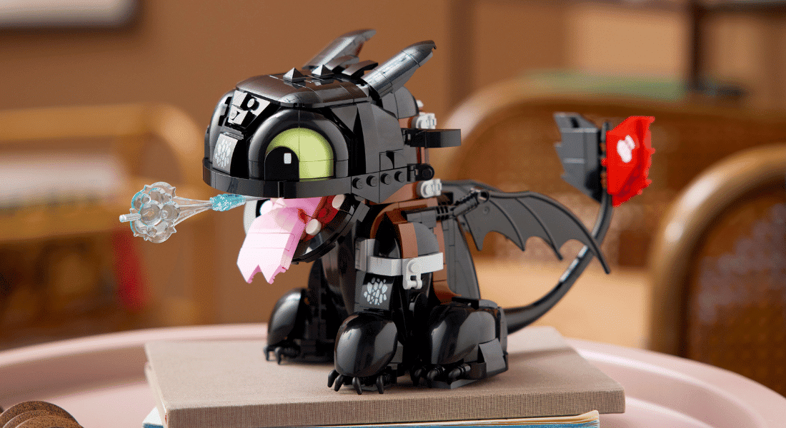 LEGO Icons 10375 How to Train Your Dragon: Toothless vanaf nu verkrijgbaar