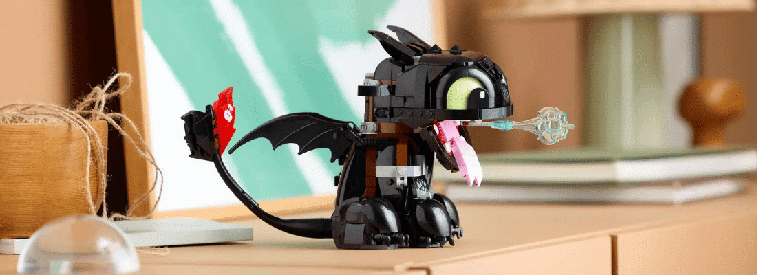 lego icons 10375 how to train your dragon toothless