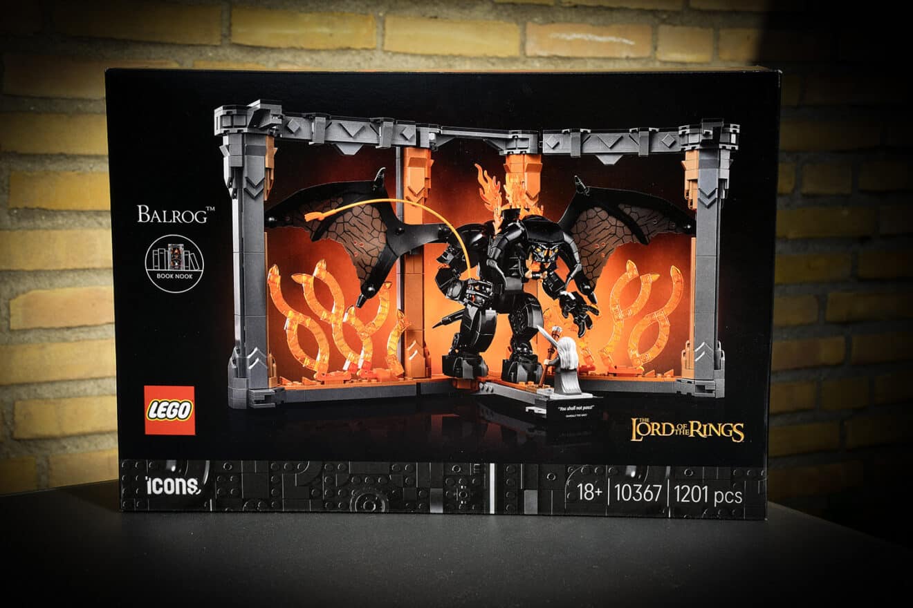[Review] LEGO Icons 10367 Balrog Book Nook - gaat deze set weer terug ...