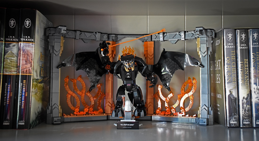 [Review] LEGO Icons 10367 Balrog Book Nook – gaat deze set weer terug de schaduw in?