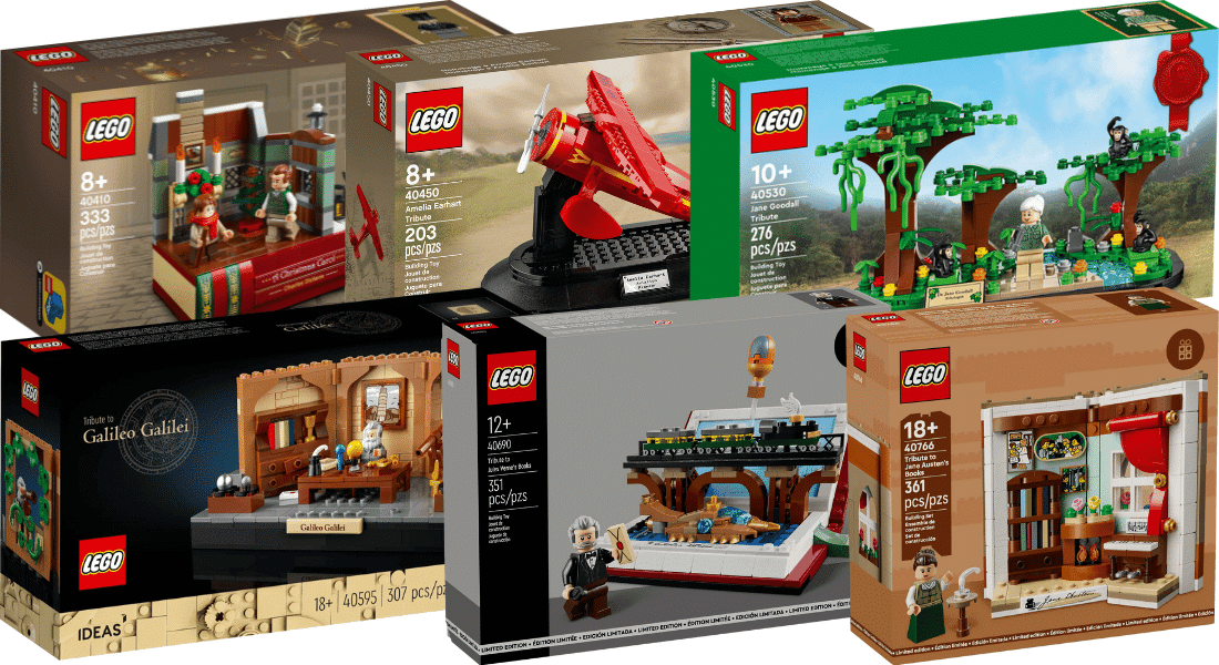 Deze Tribute LEGO GWP-sets zijn tot nu toe verschenen