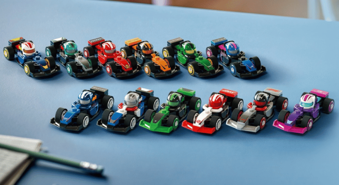 [Winnaar] Win een volledige set LEGO F1 Collectible Race Cars
