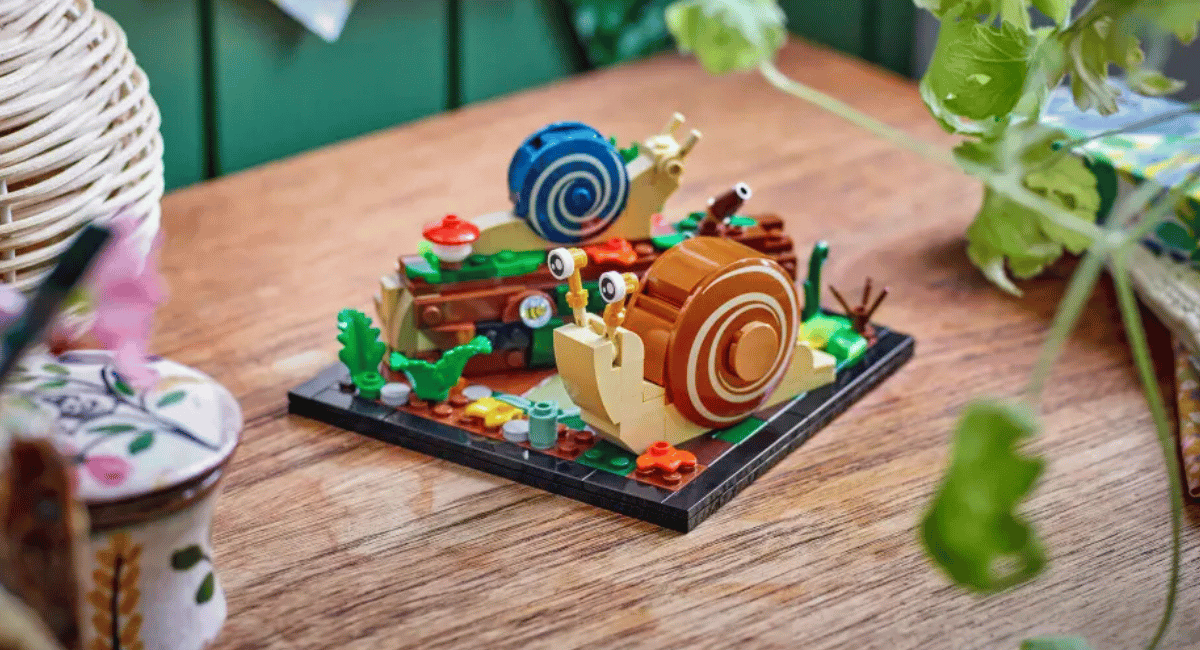 Gratis LEGO Ideas 40788 Friendly Snails – nu verkrijgbaar als cadeau bij aankopen (verlopen)