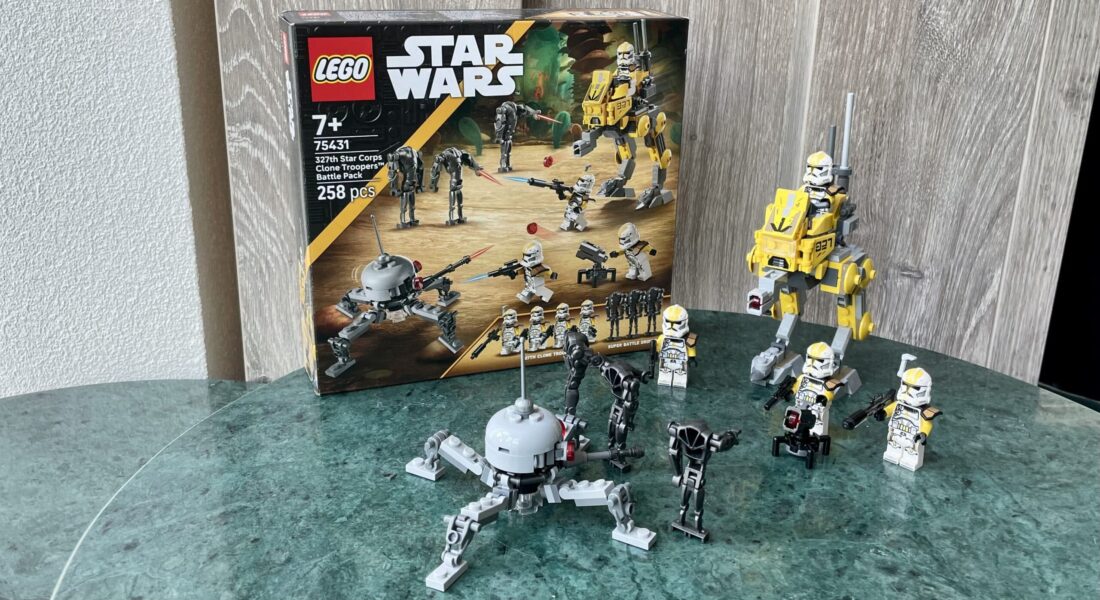 Review: LEGO Star Wars 75431 327th Star Corps Clone Troopers Battle Pack – alleen de prijs is niet juist