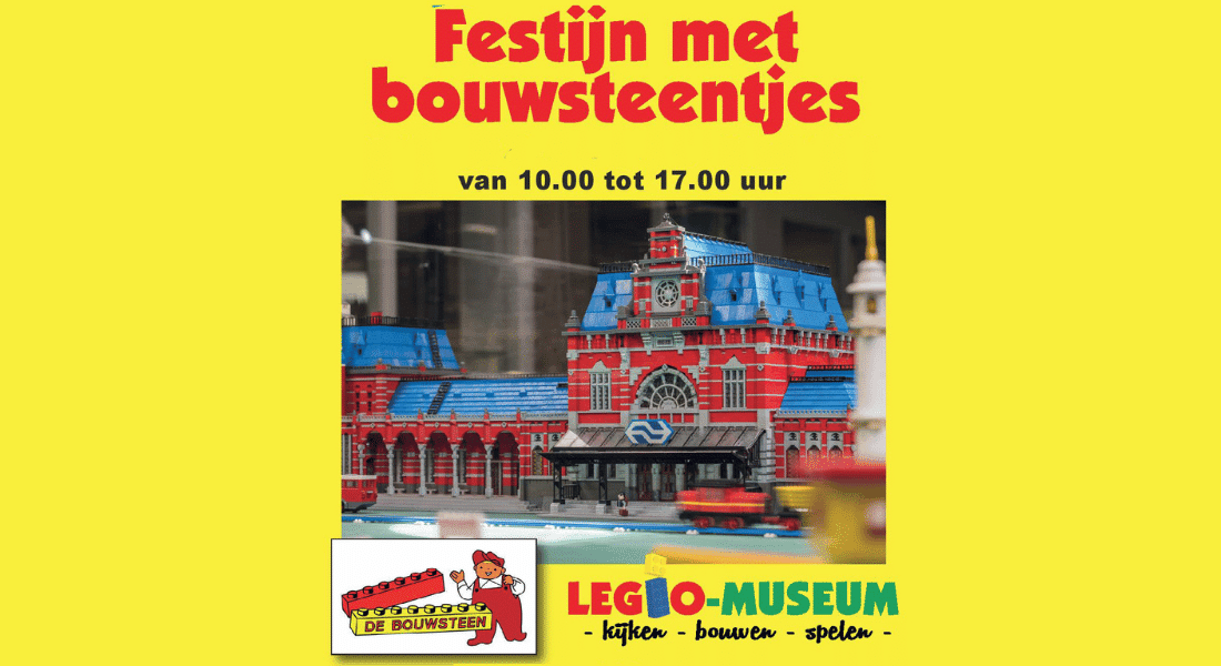 festijn met bouwsteentjes