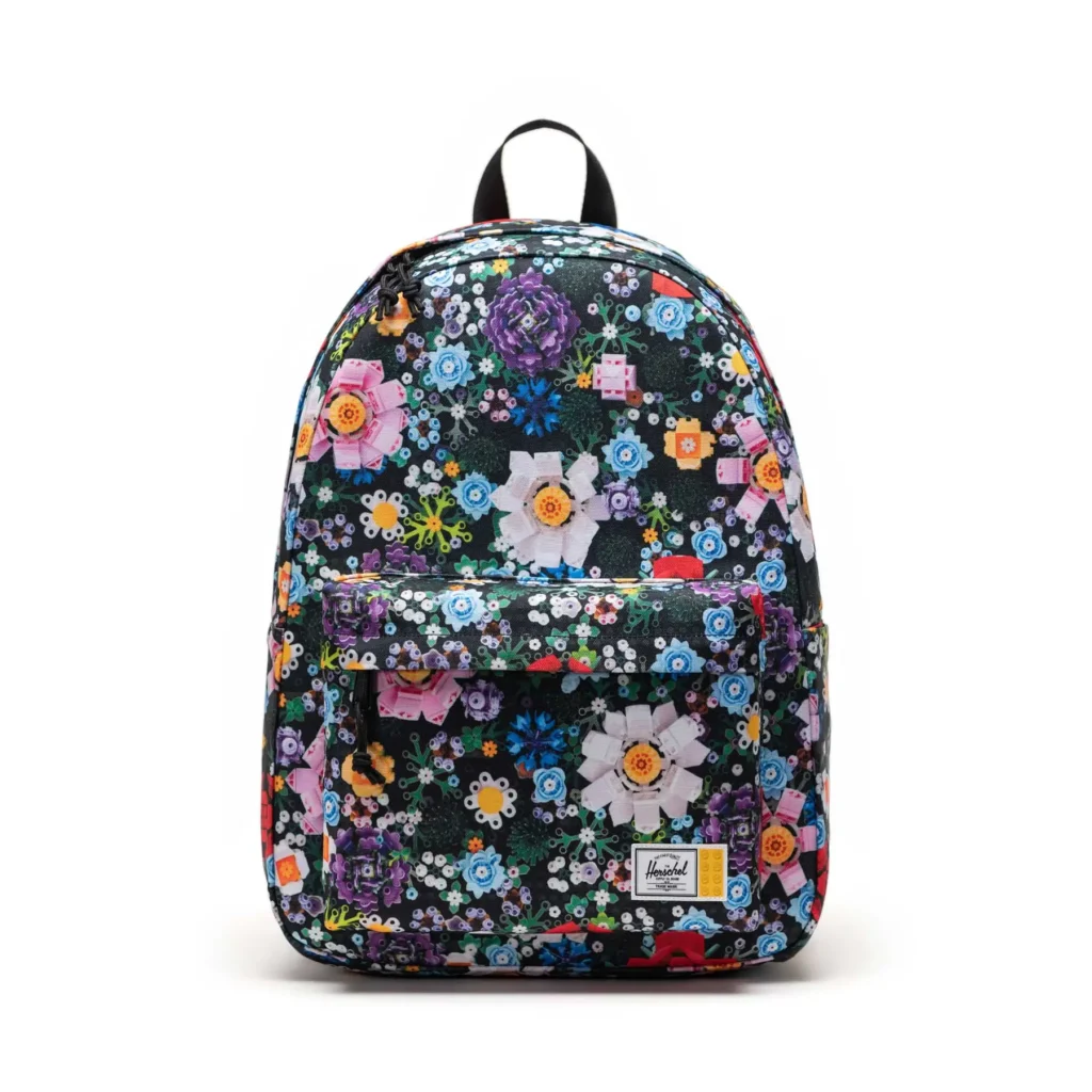 herschel classic xl rugzak – bloementuin