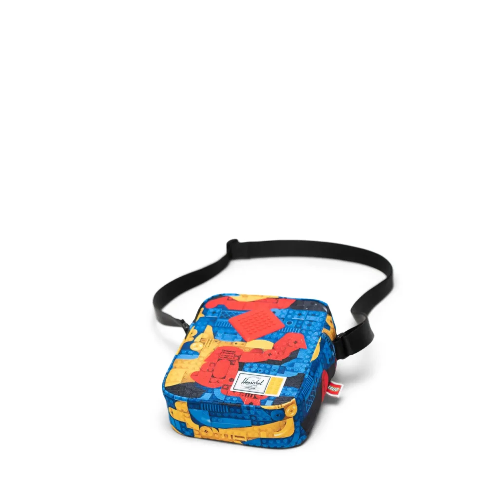 herschel heritage crossbodytas – abstracte stenen