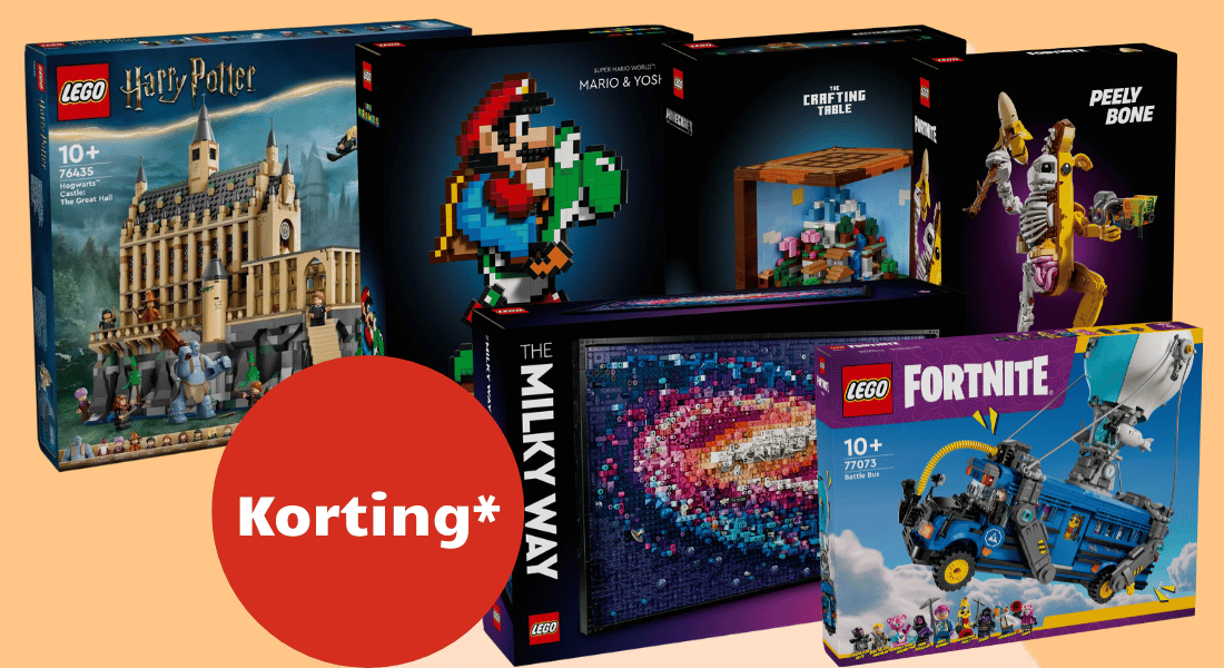 Dagdeal: korting op populaire LEGO sets bij bol (verlopen)