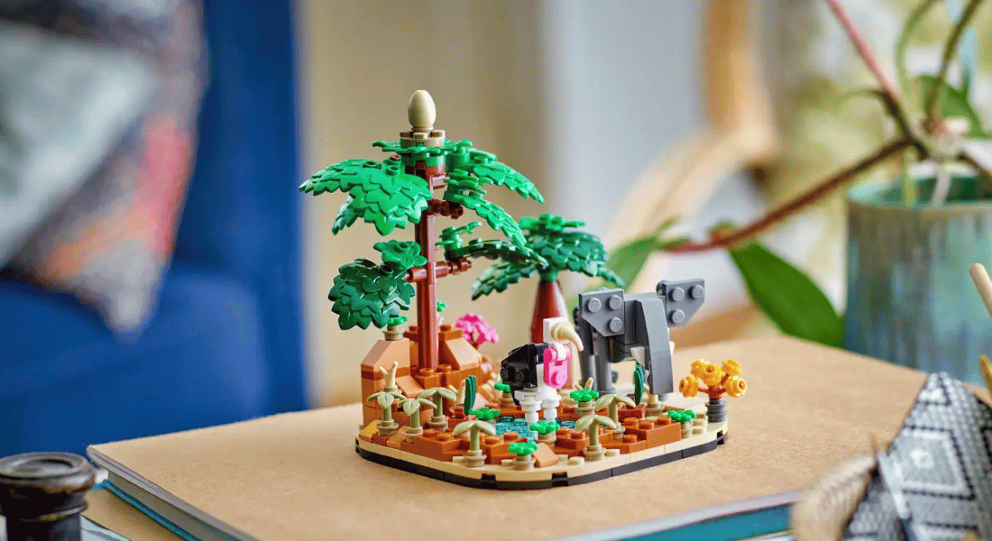 LEGO 40784 African Savanna Diorama nu gratis te krijgen als cadeau bij aankopen (verlopen)