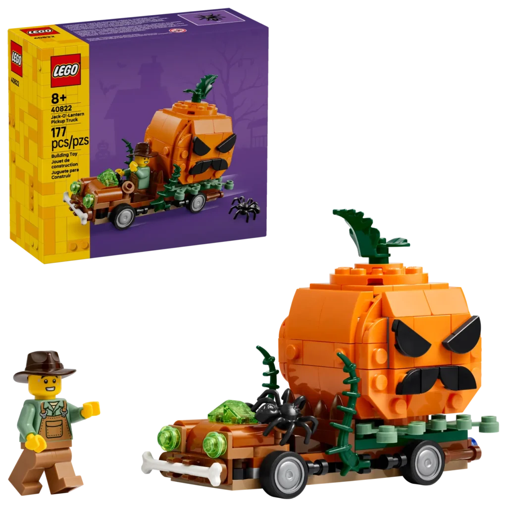 lego 40822 jack o' lantern pickup truck (1)