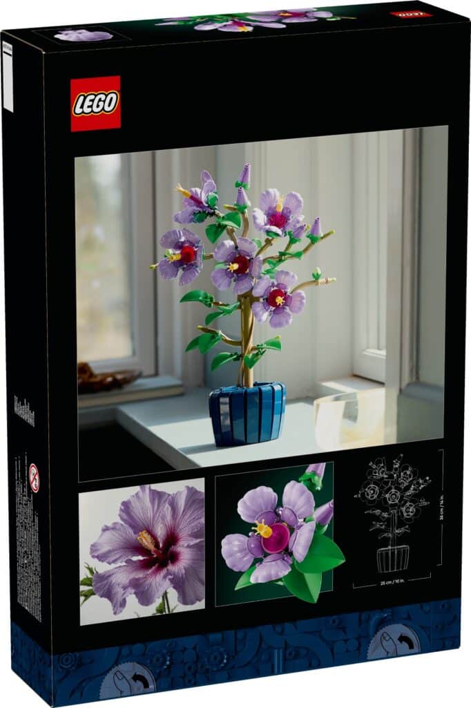 lego botanicals 10372 hibiscus (8)