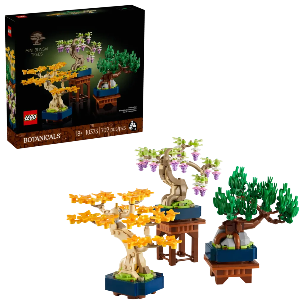 lego botanicals 10373 mini bonsai trees